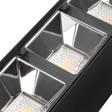 Oprawa RAGGIO 40W, 5000lm, 4000K, UGR<16, IP20, zasilanie przelotowe, czarna 6