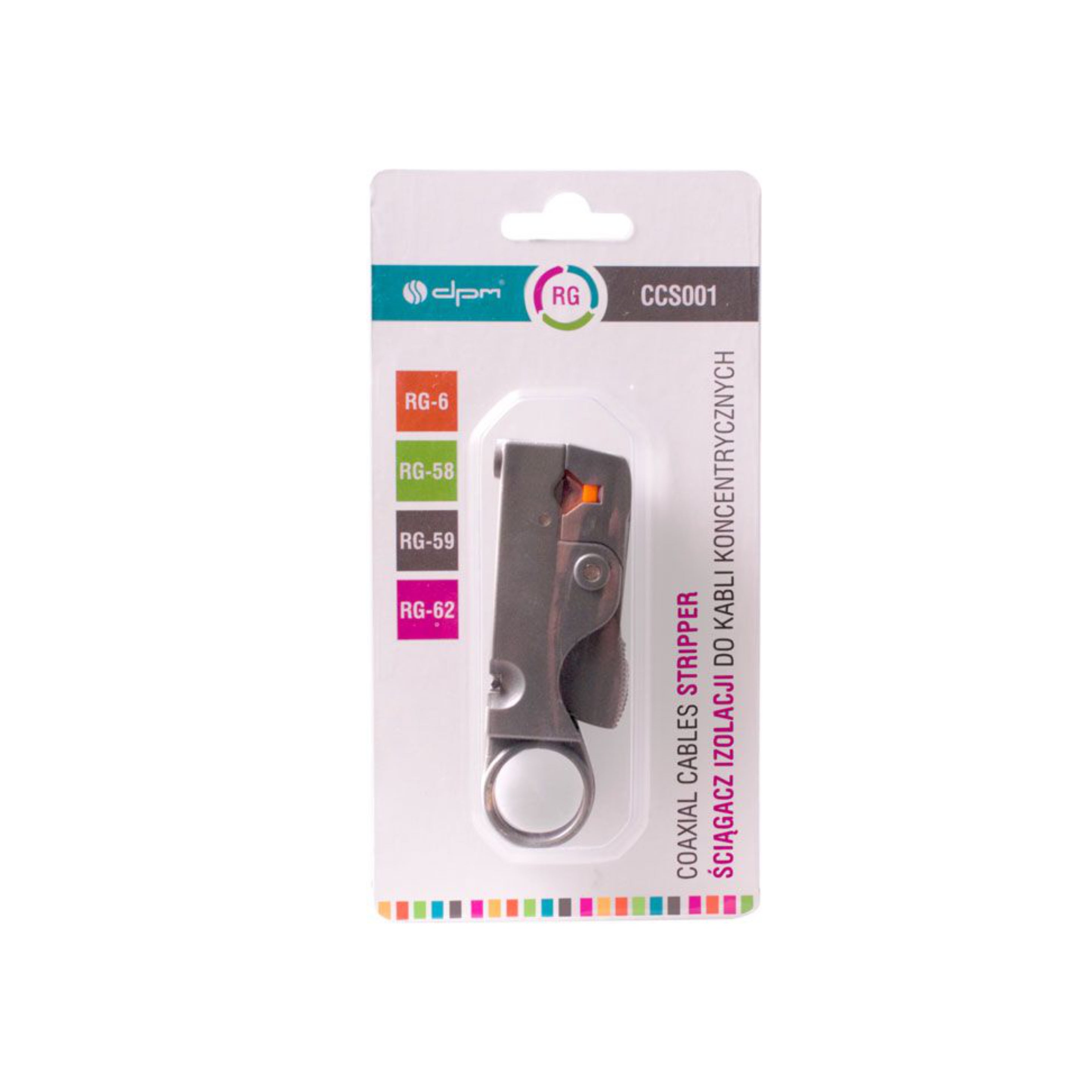 Ściągacz izolacji kabli koncentrycznych CCS001 2
