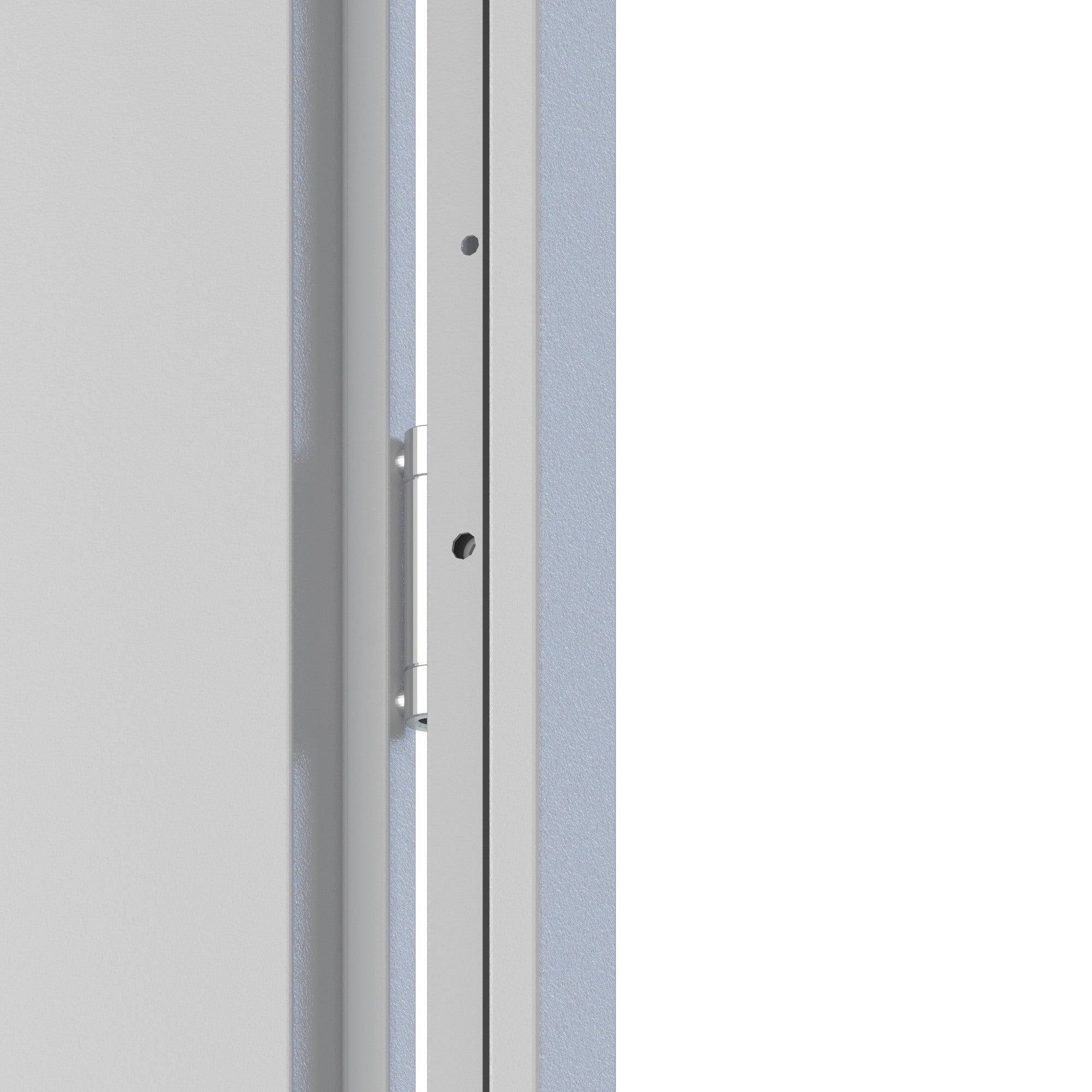 Drzwi techniczne T43 białe 80 uniwersalne 3