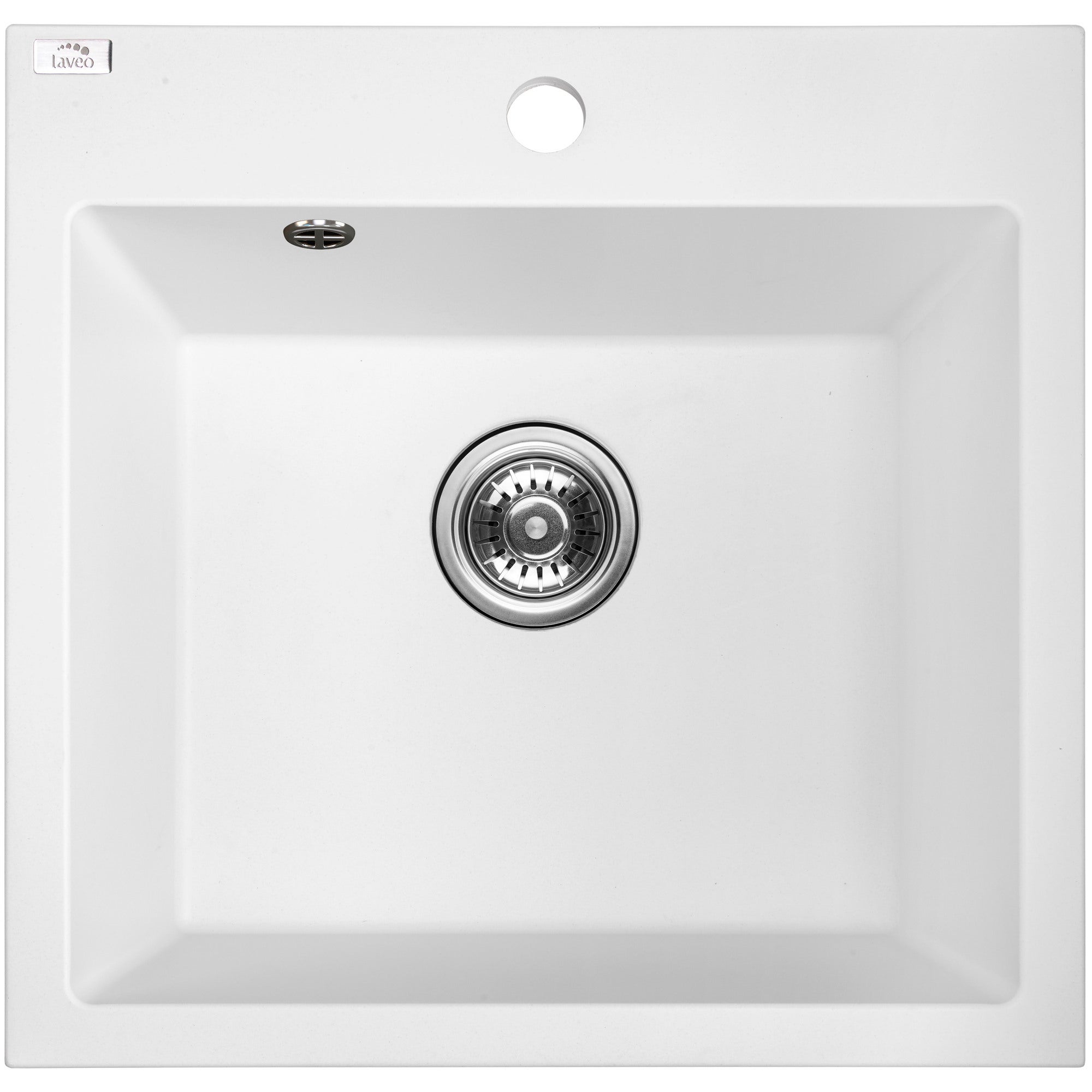 Zlewozmywak granitowy Laveo Alena 49x49cm SBA_610T