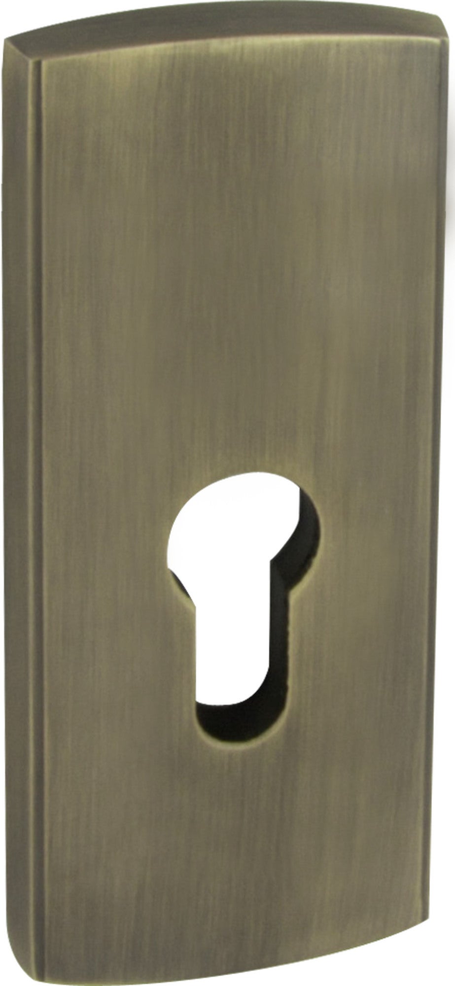 Szyld do klamki Focus na wkładkę patyna