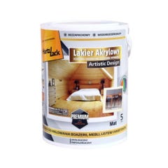 Lakier akrylowy HartzLack mat 5 l 0