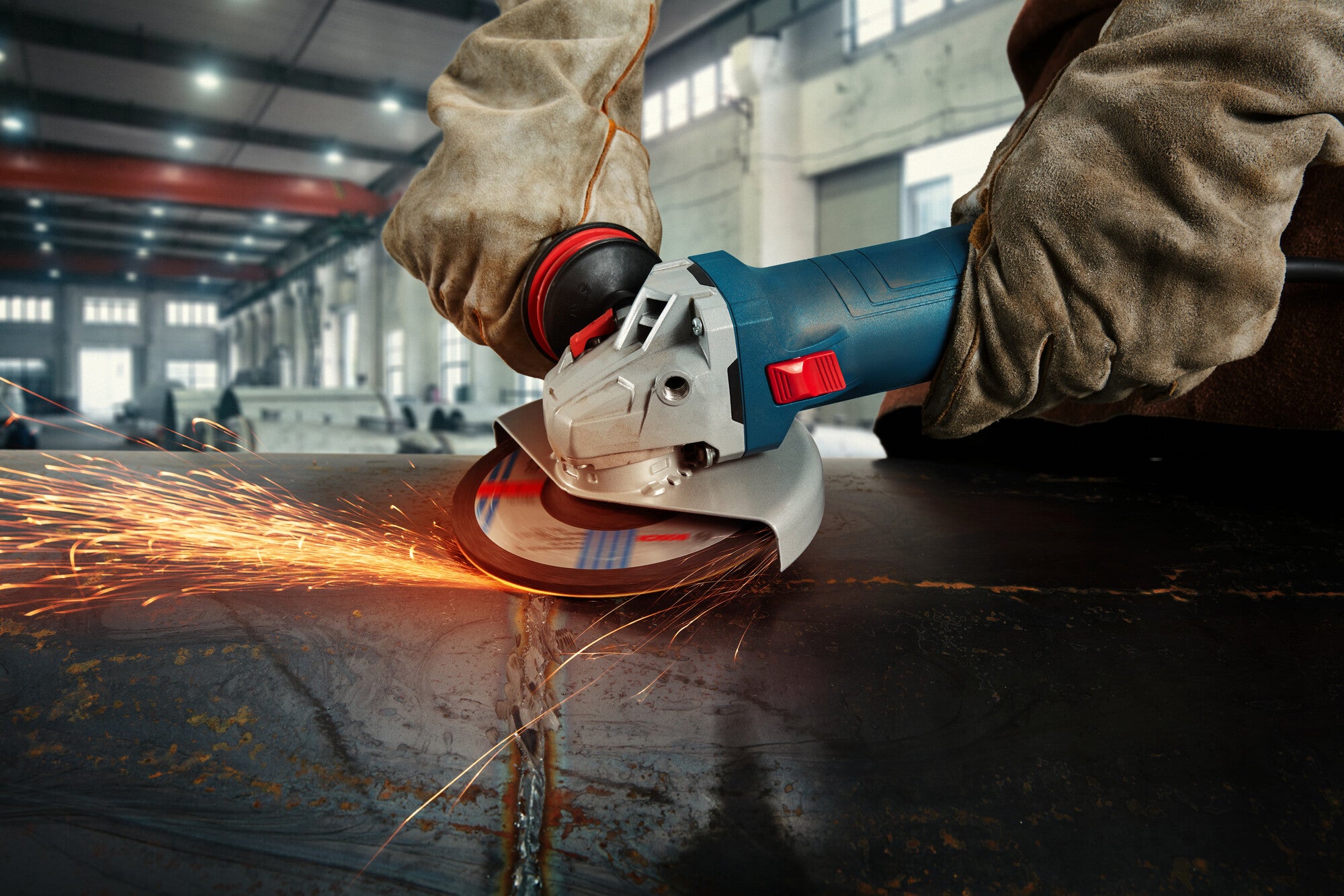 Szlifierka kątowa 125 mm 1200W GWS 12-125 S Bosch 2