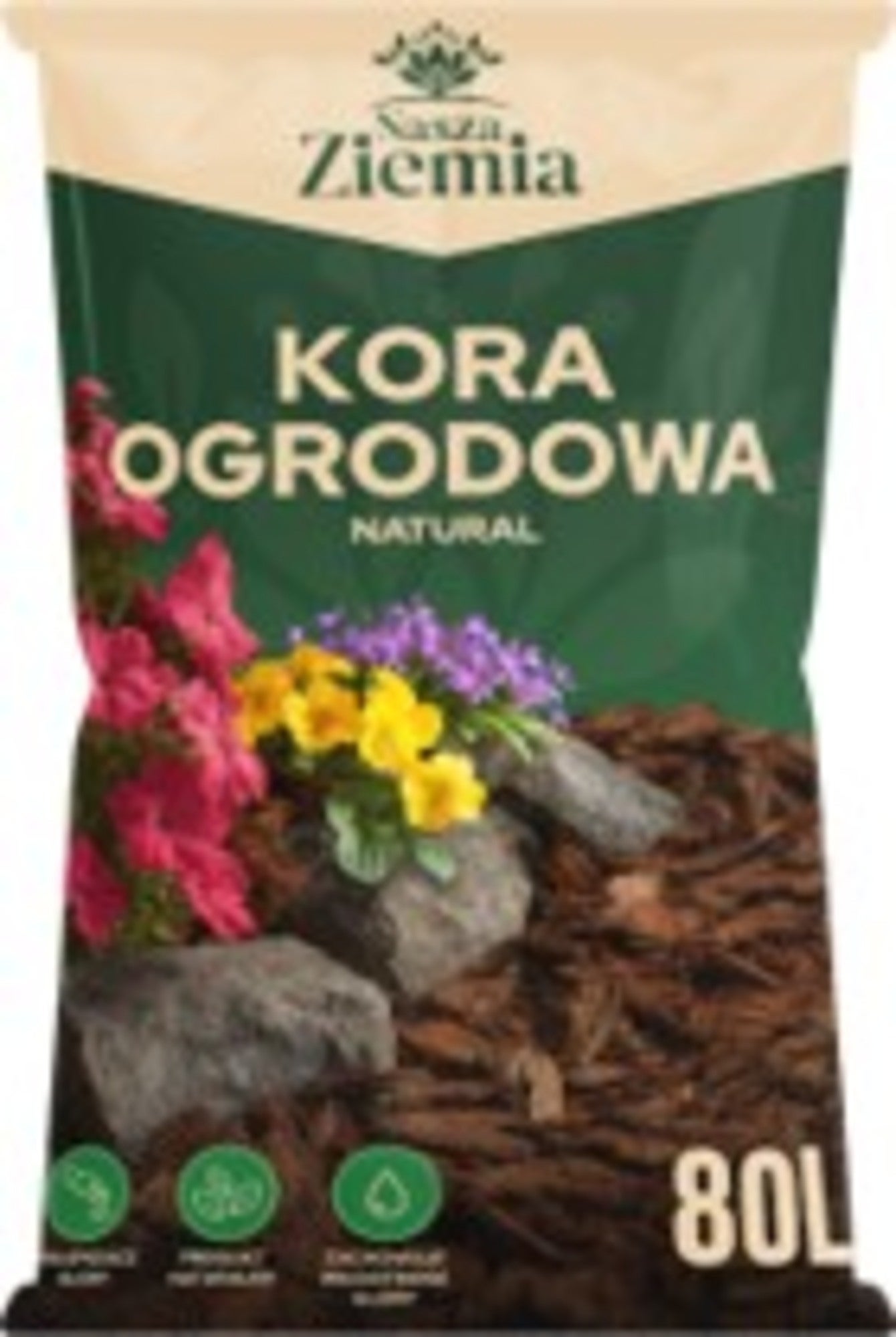 Kora ogrodowa 80l