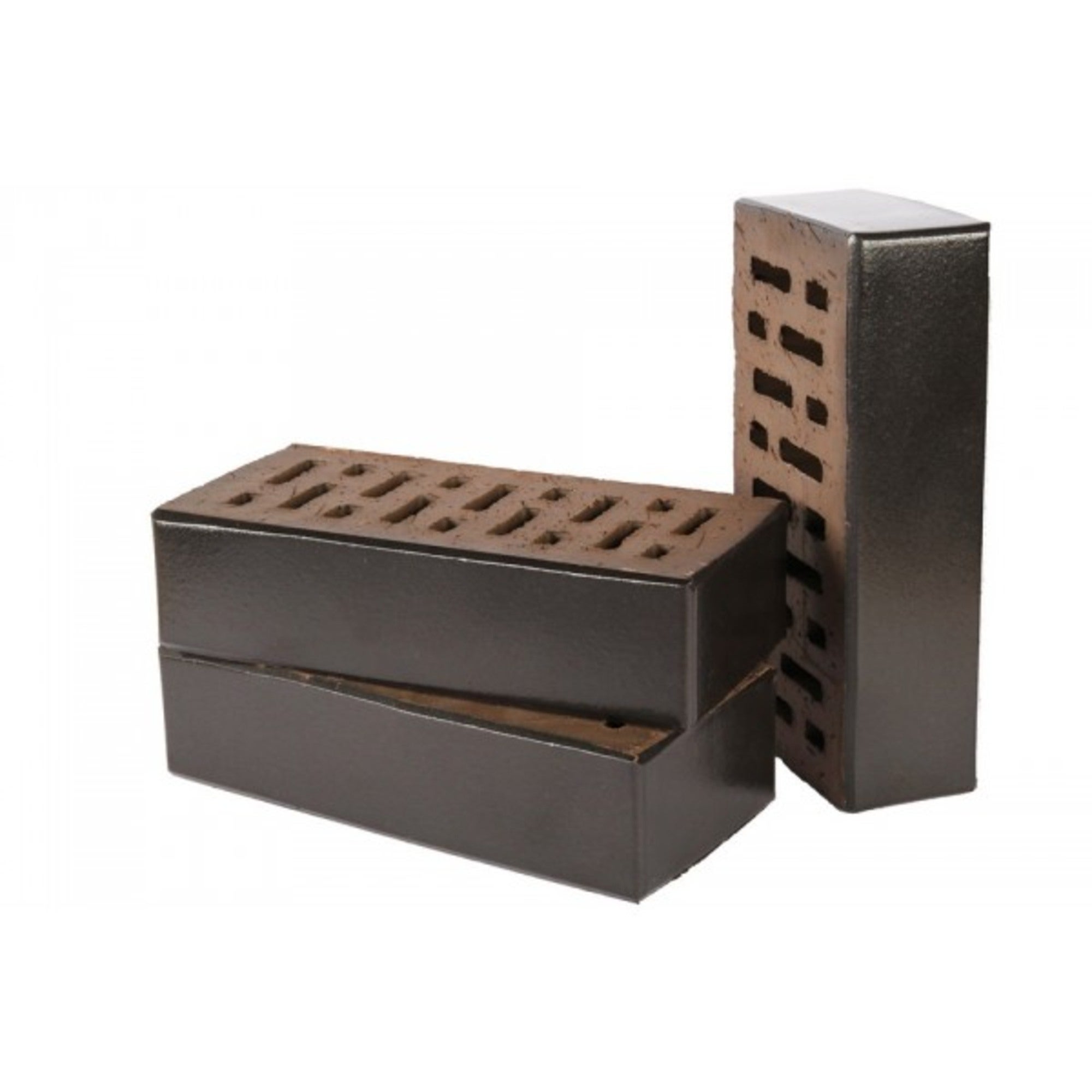 Cegła klinkierowa Lode Krypton, drążona 120x250x65 mm, antracyt, gładka, 35 Mpa 51 szt./m2 0