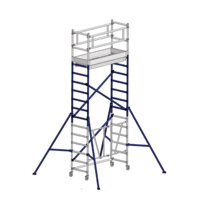 Podest z klapą do rusztowania Faraone Compact  dł.: 180 cm, szer.: 75 cm