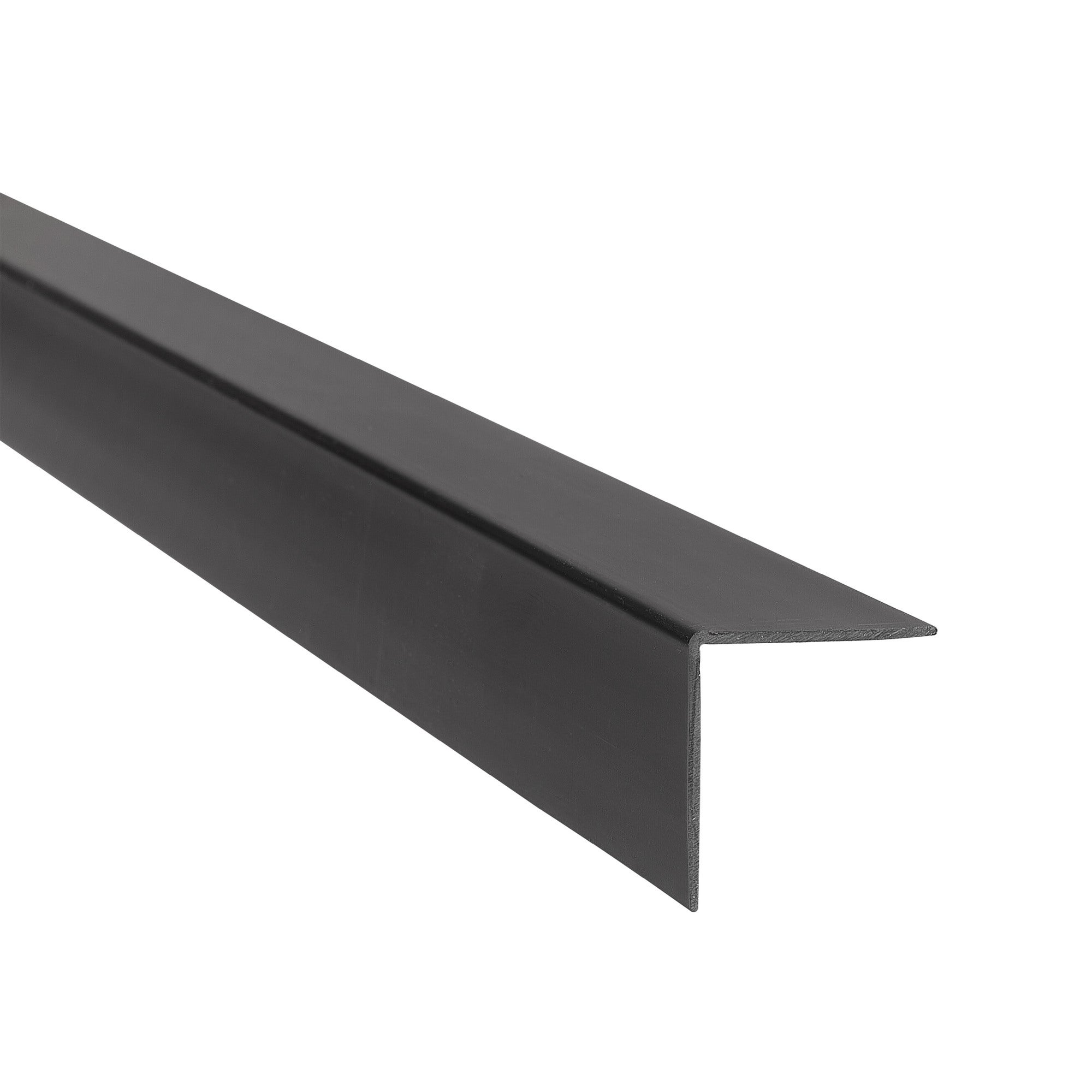 Kątownik PCV czarny 25x25x1.1mm 1m