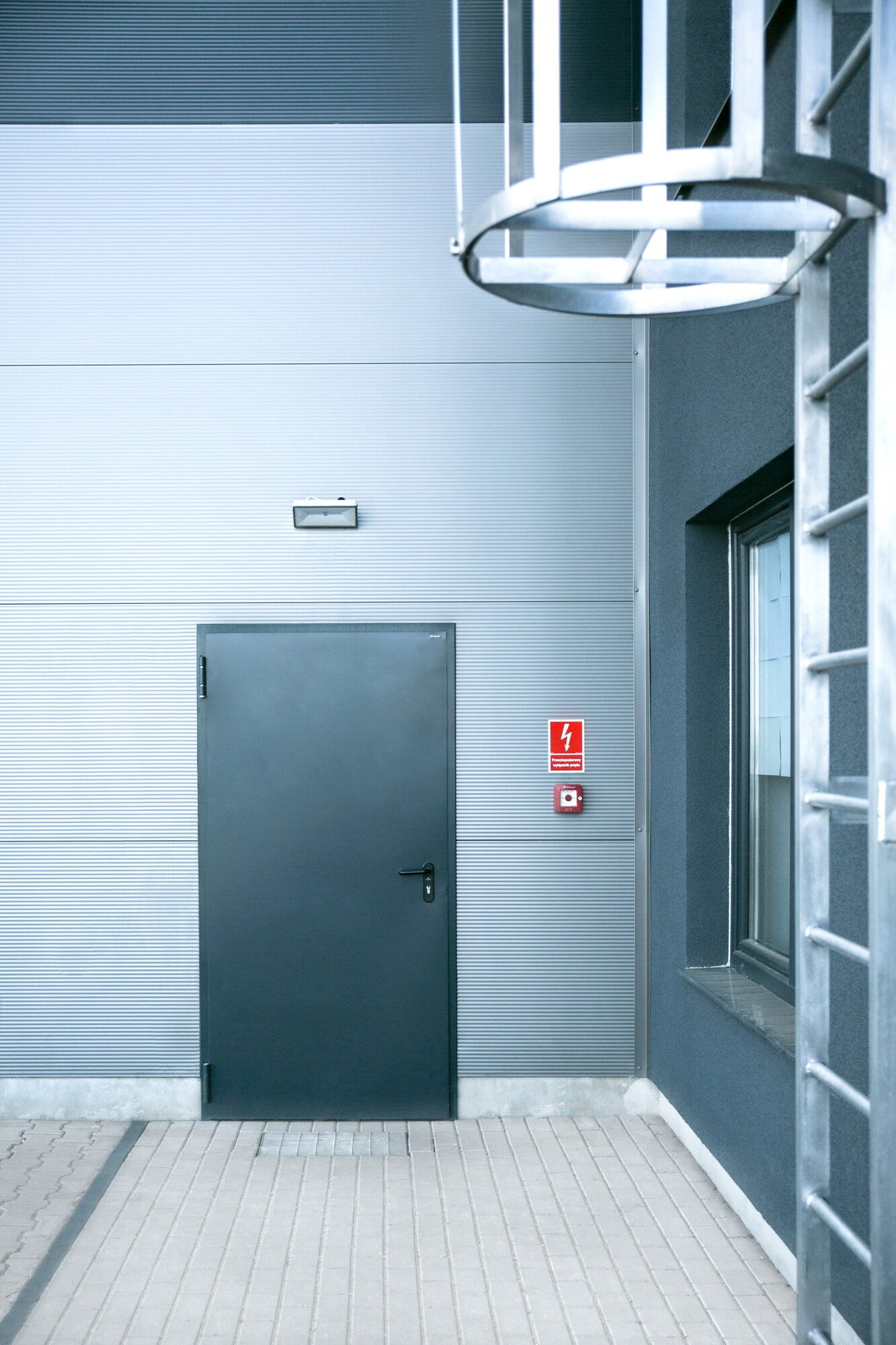 Drzwi techniczne Technical 60, 1020x2060,RAL 7016, lewe 1