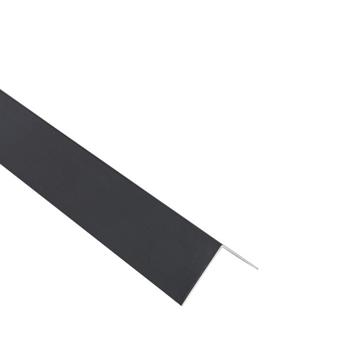 Kątownik aluminiowy czarny szczotkowany 30x30x1mm 2.5m