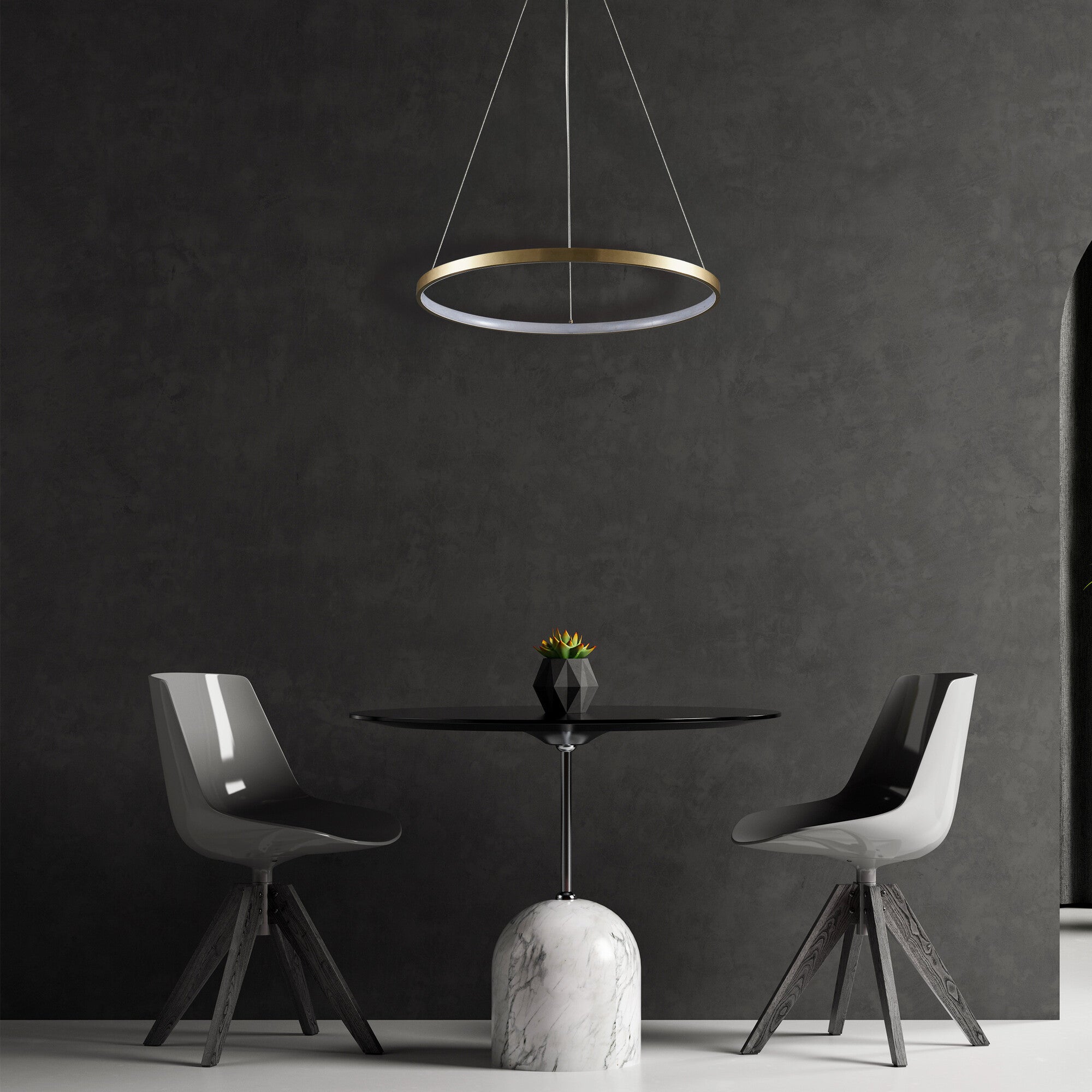 Lampa wisząca LED Lea 20W 2600lm złota 5