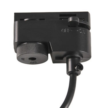 Zestaw szynoprzewodów 1-fazowy MARIBEL 3x GU10, szynoprzewód 1m, kolor czarno-złoty, oprawy wiszące, przewód 1m,wymienny odbłyśnik (czarny lub złoty) 4