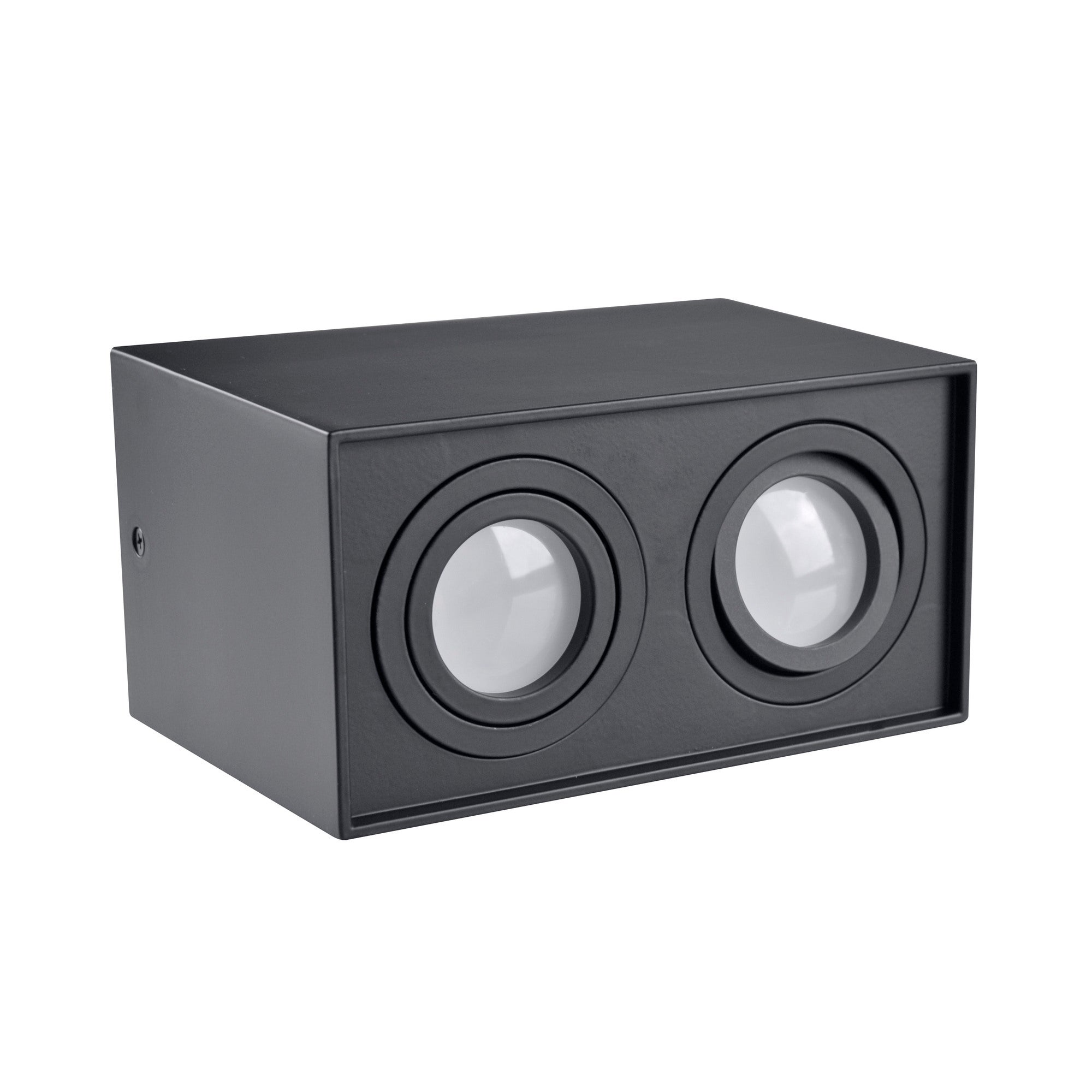 Oprawa natynkowa podwójna GU10 czarna 2