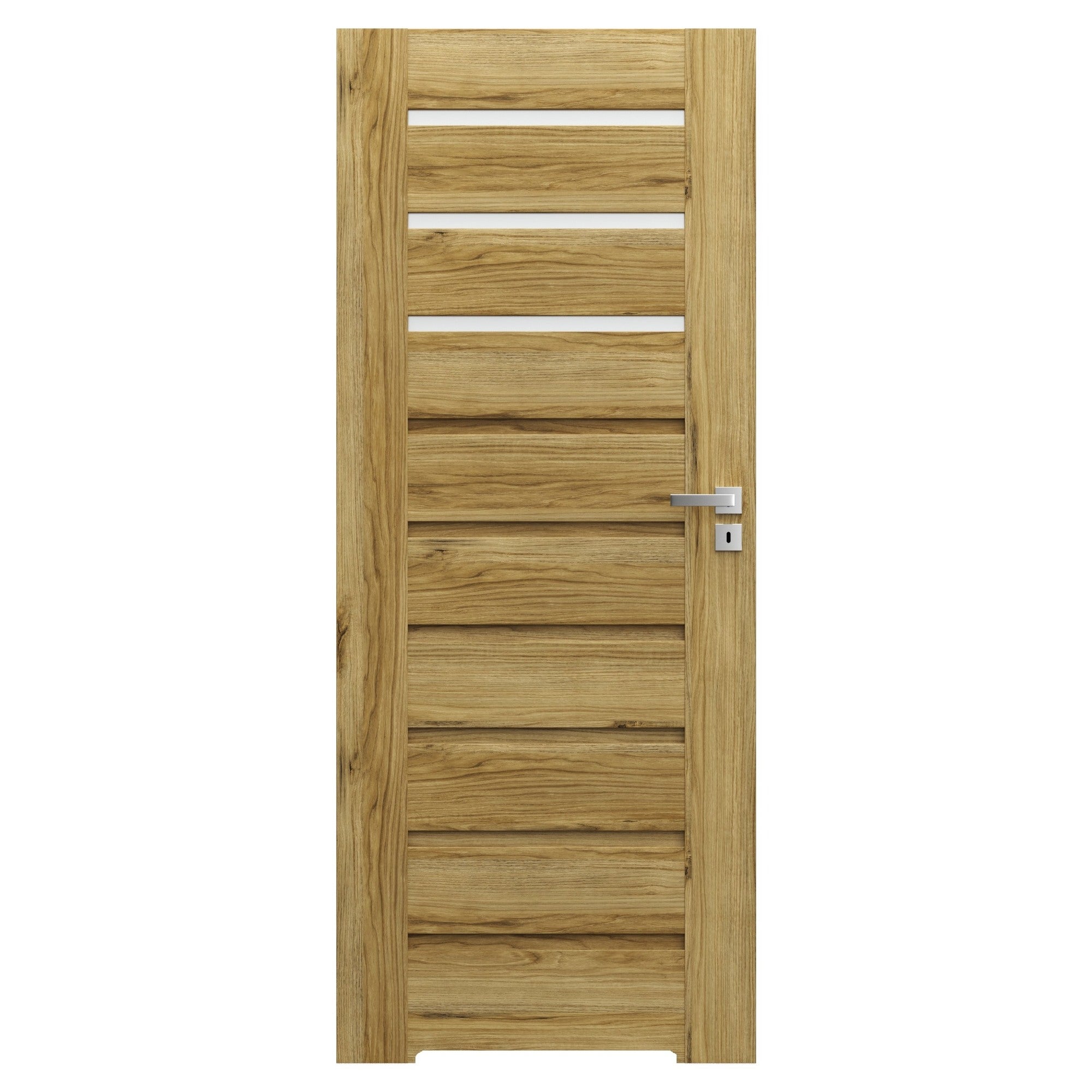 Skrzydło łazienkowe bezprzylgowe Koncept A3 70 cm lewe dąb catania