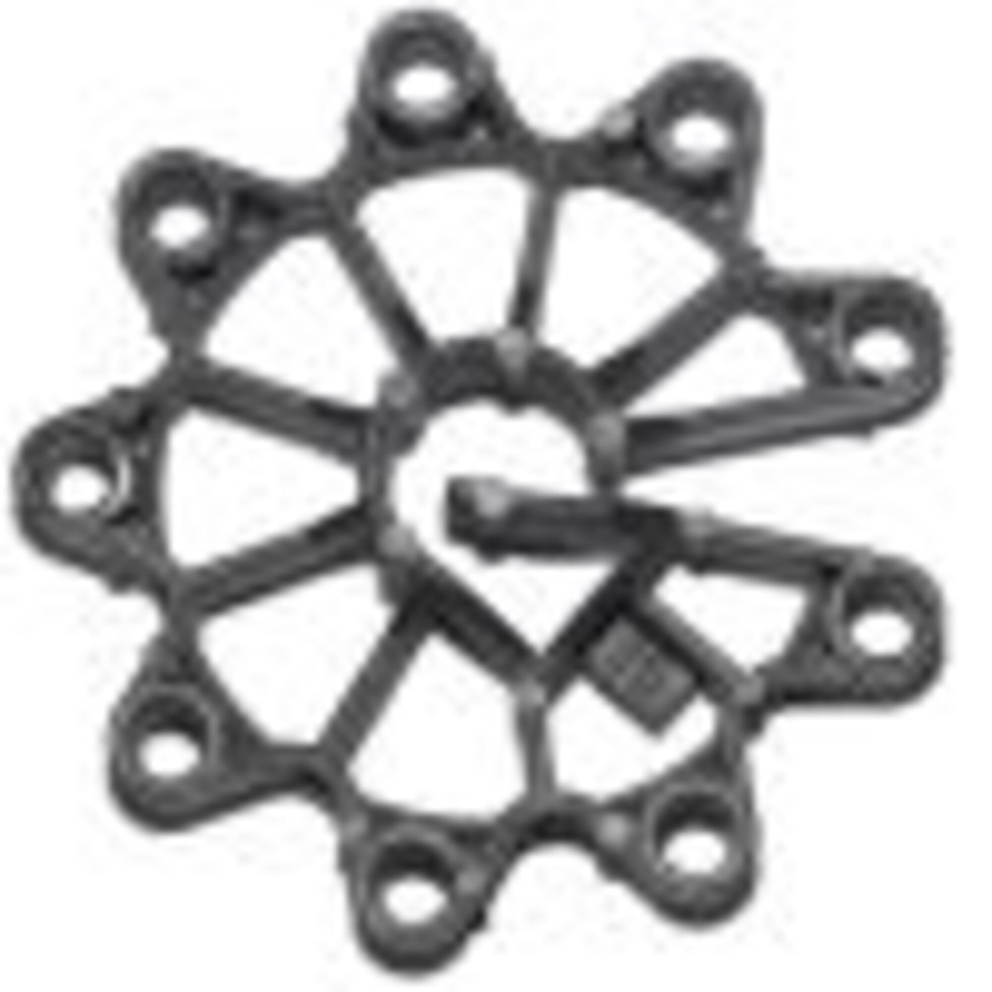 Podkładka gwiazdka 20 mm, 100 szt.