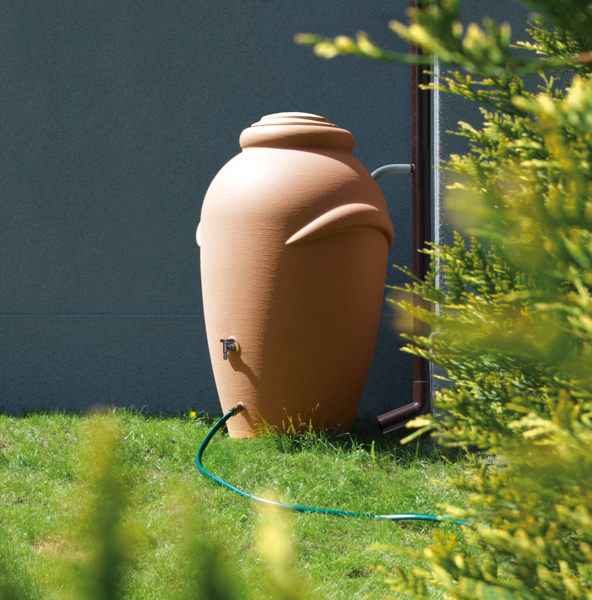 Zbiornik na wodę deszczową Aquacan 360 L cegła 1