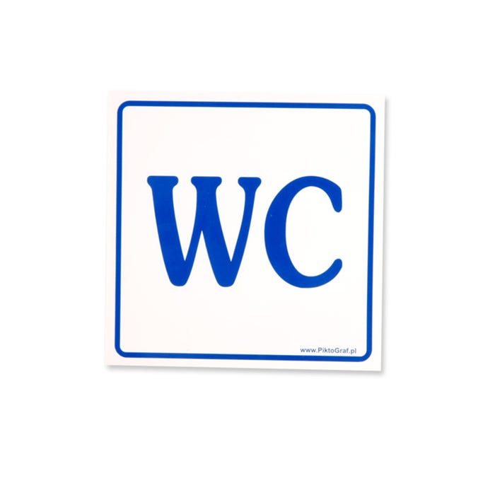 Znak informacyjny WC P-09 A