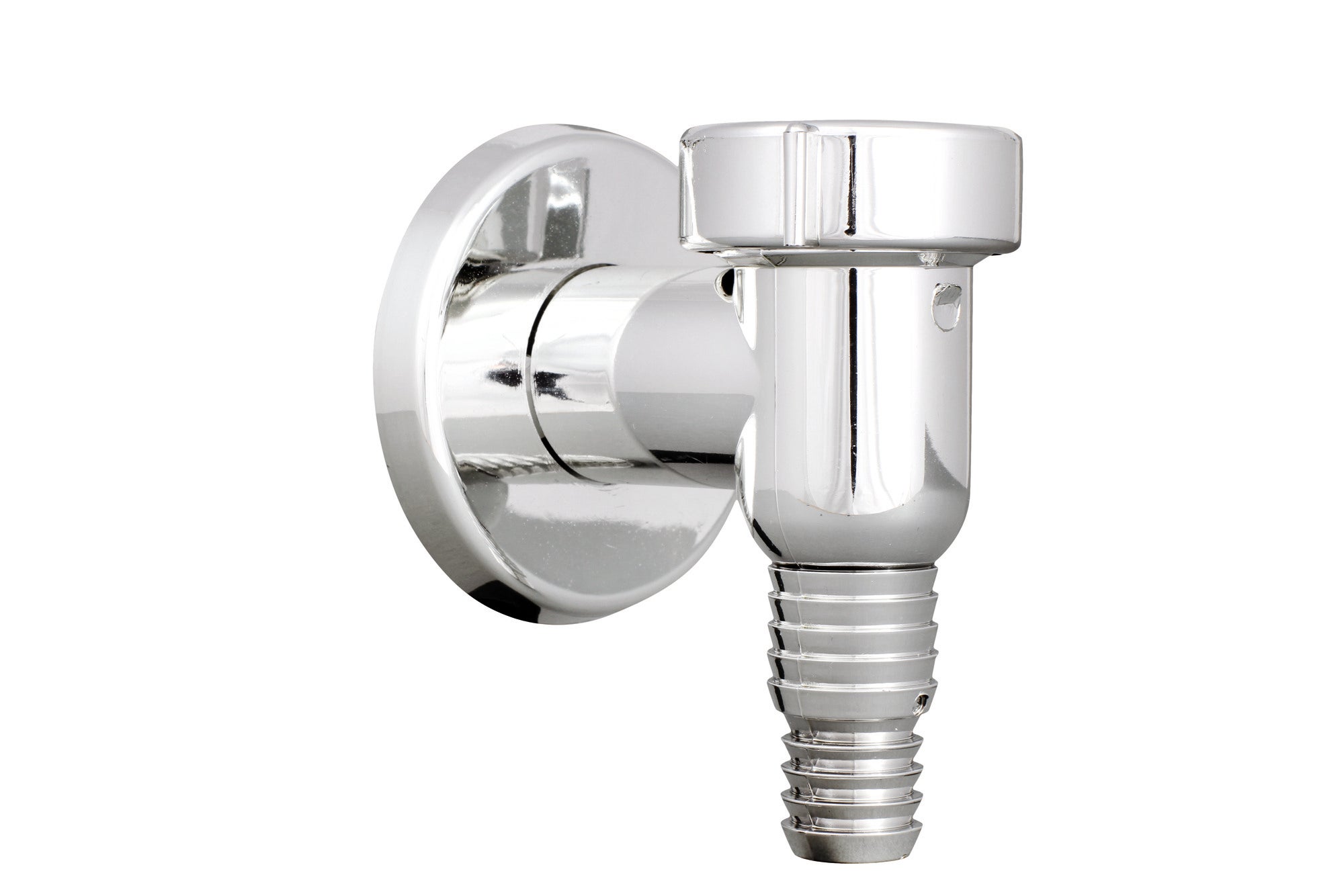 Syfon nadtynkowy do pralki chrom