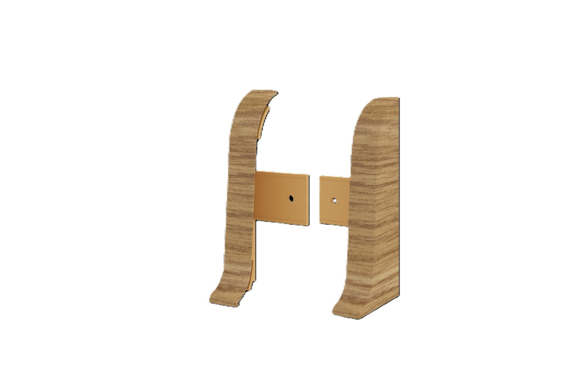 Zaślepka do listew przypodłogowych Flex 508 Dąb Ciemny op.2 szt.