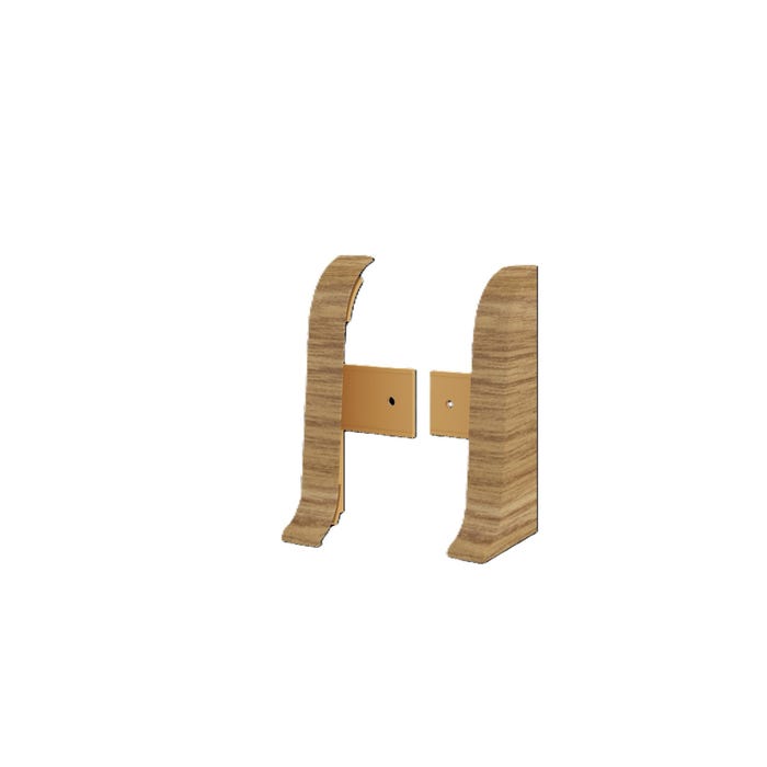 Zaślepka do listew przypodłogowych Flex 508 Dąb Ciemny op.2 szt.