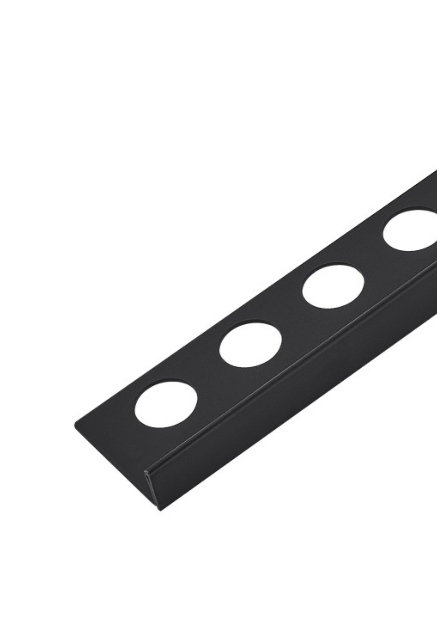 Listwa spadkowa podłogowa lewa 120 cm czarna 4