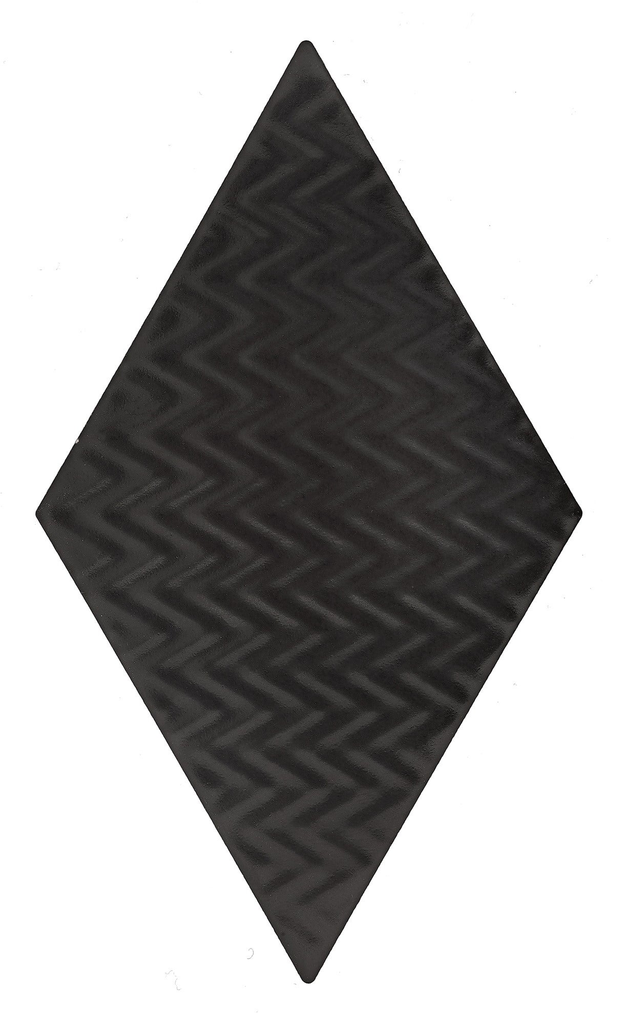 Mozaika ceramiczna Rombic black 04 mat 11.5x20 cm