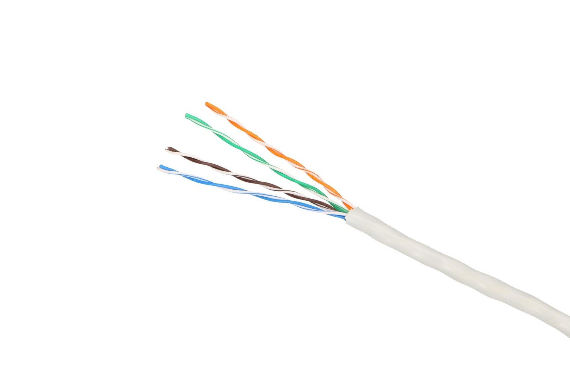 Kabel UTP (U/UTP) kat 5e nieekranowany 1m 1