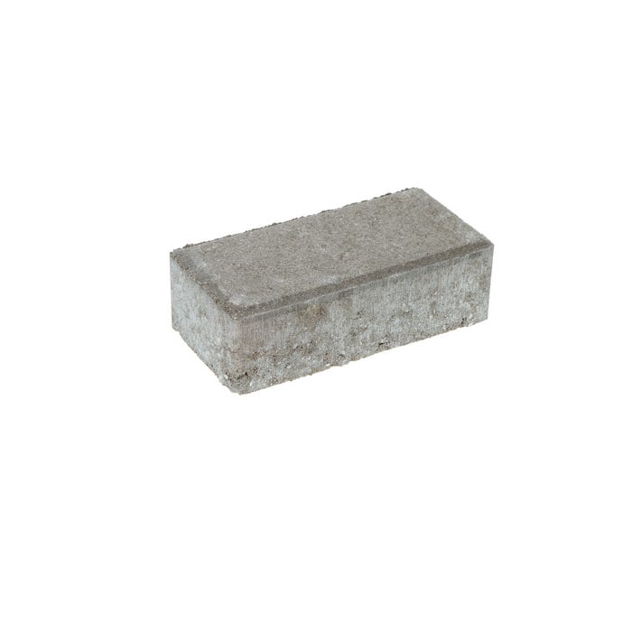 Kostka brukowa Holland, szara, gr.6 cm, wym. 10x20 cm, Libet