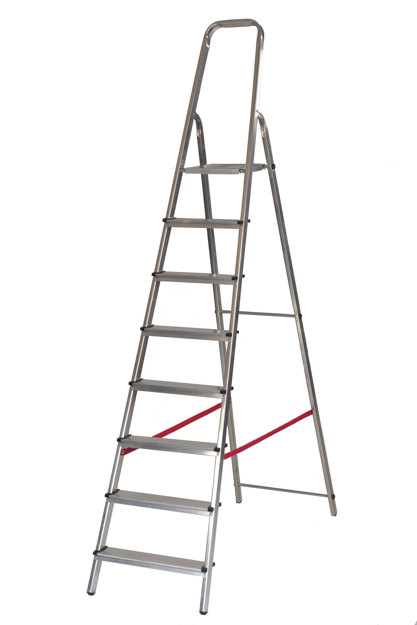 Drabina aluminiowa 8 stopniowa 150 kg 0