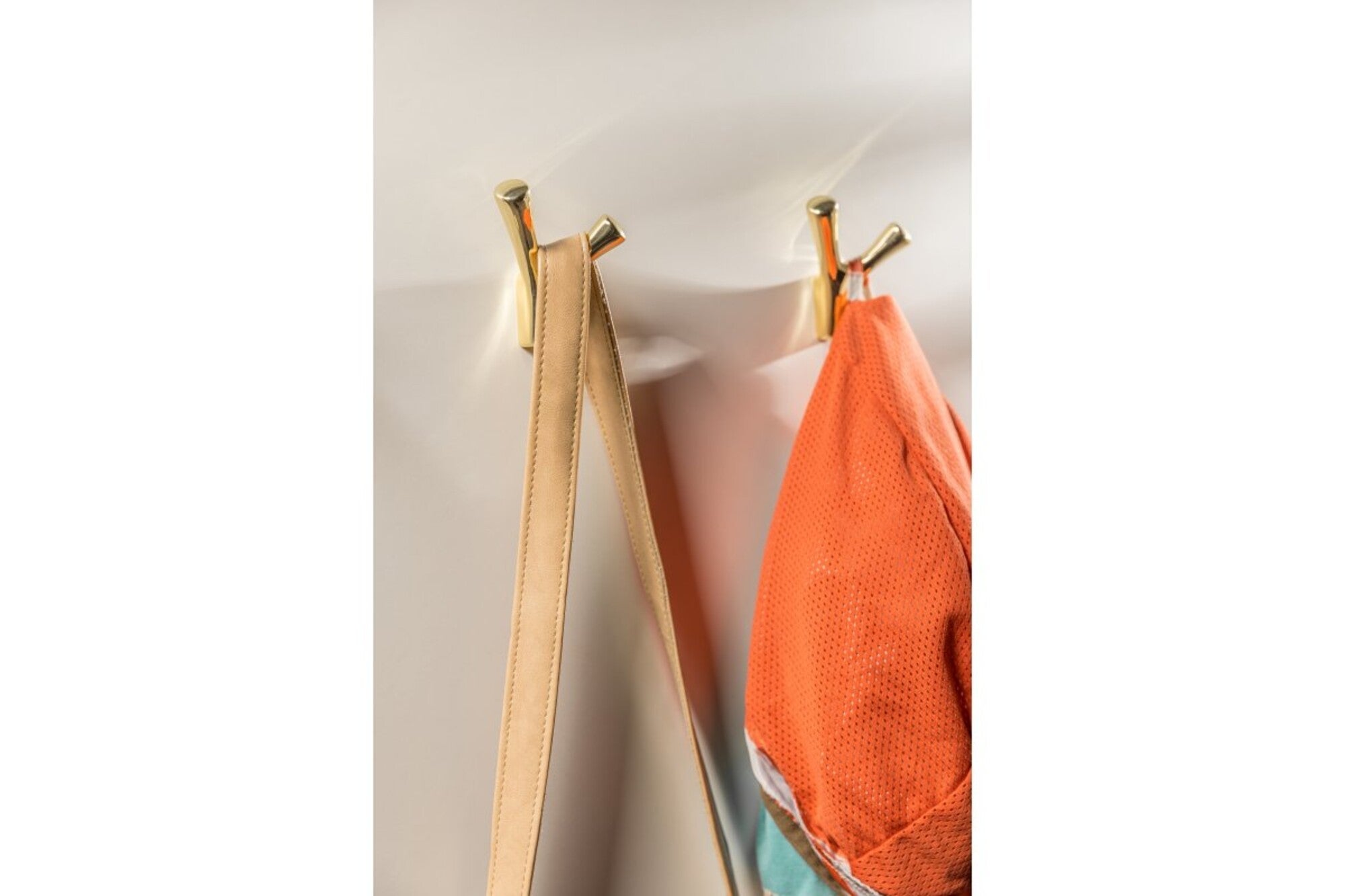 Wieszak podwójny mosiądz 6