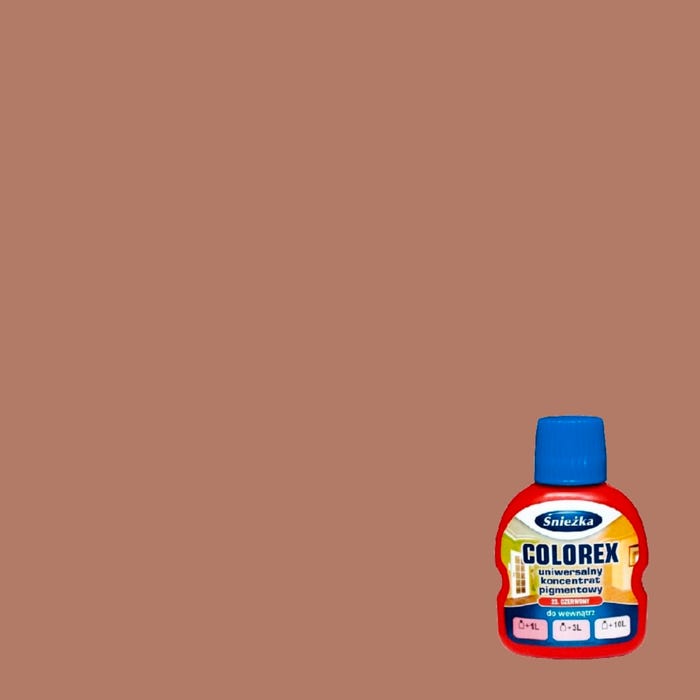 Pigment do kolorowania Śnieżka Colorex brązowy 100 ml