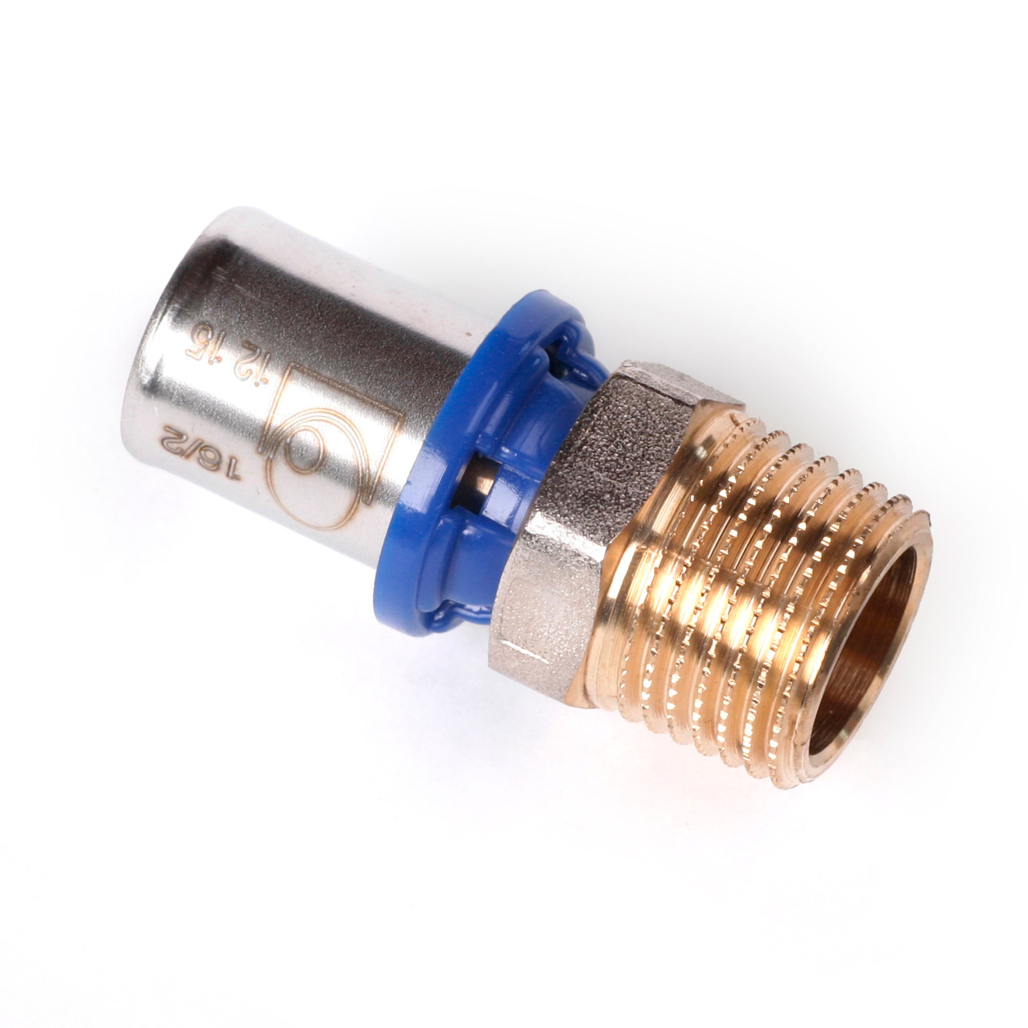 Pex Redukcja zaciskowa GZ 16 mm x 1/2" Radopress 1