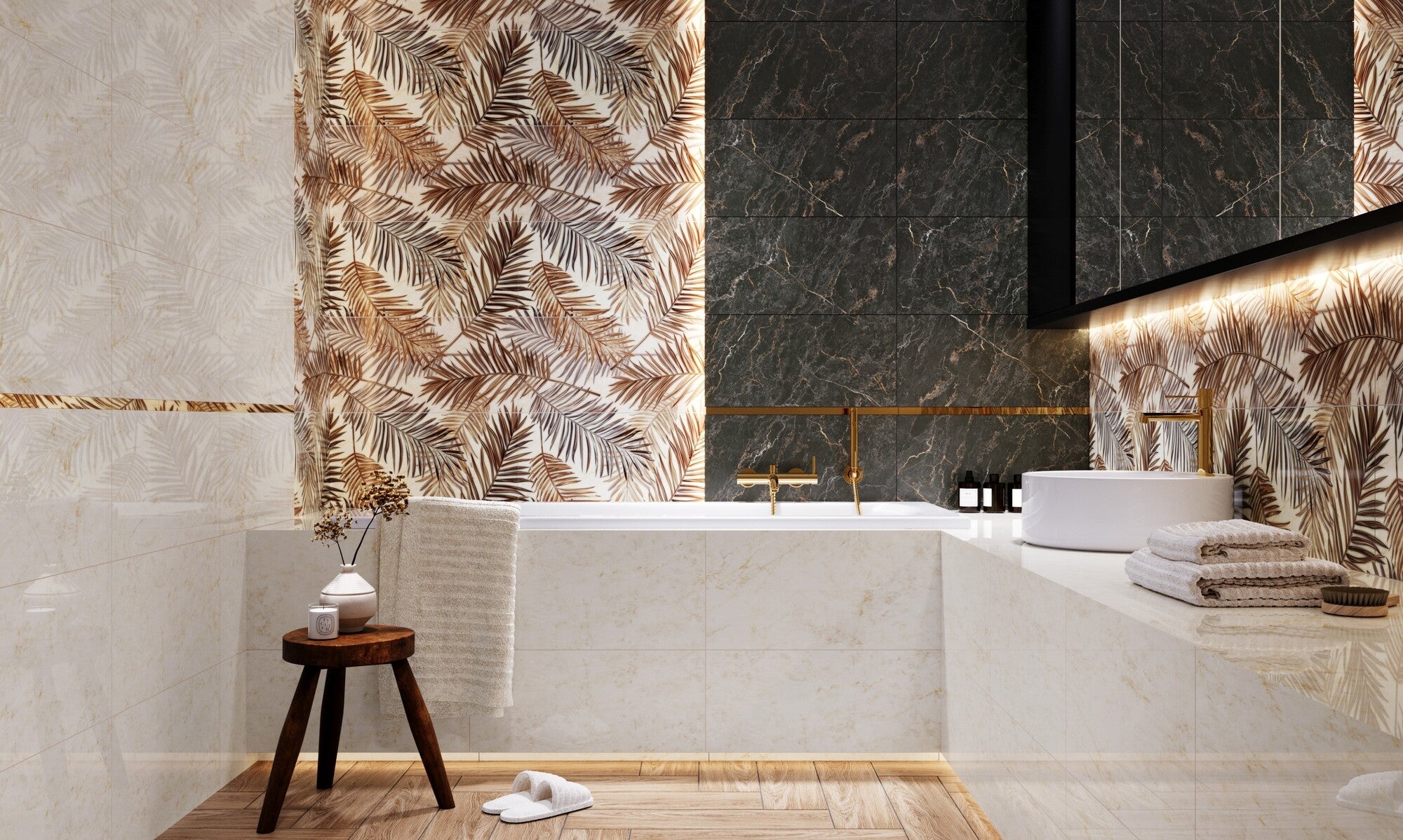 Płytka ścienna Odeon Beige 30,8x60,8 1,12 m2 1