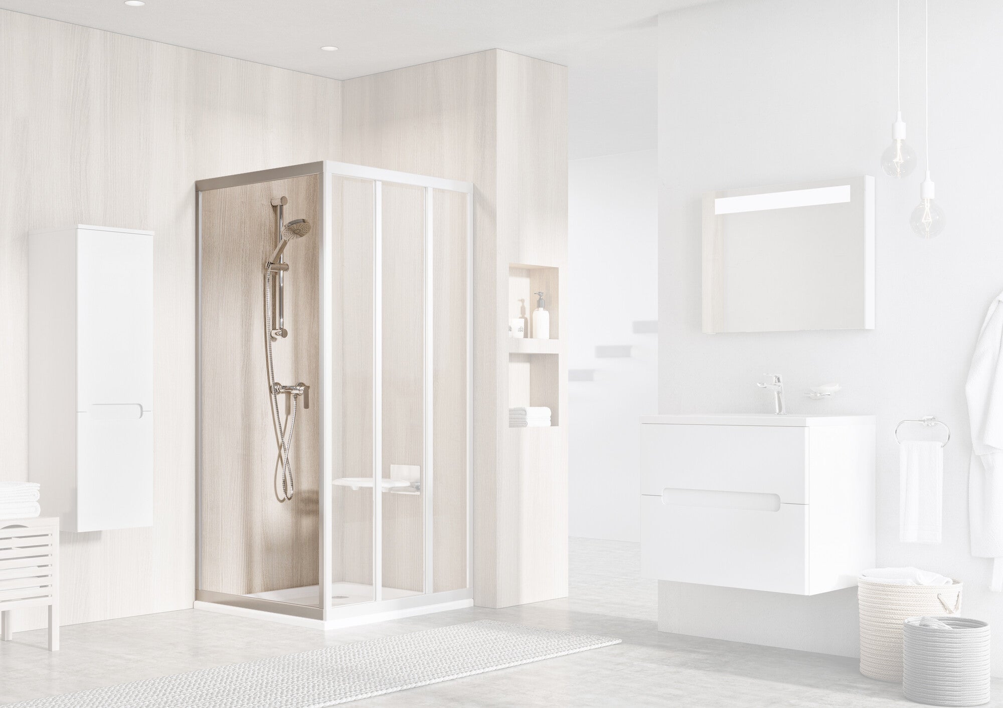 Ścianka prysznicowa Ravak Supernova 80 x 198 cm 1