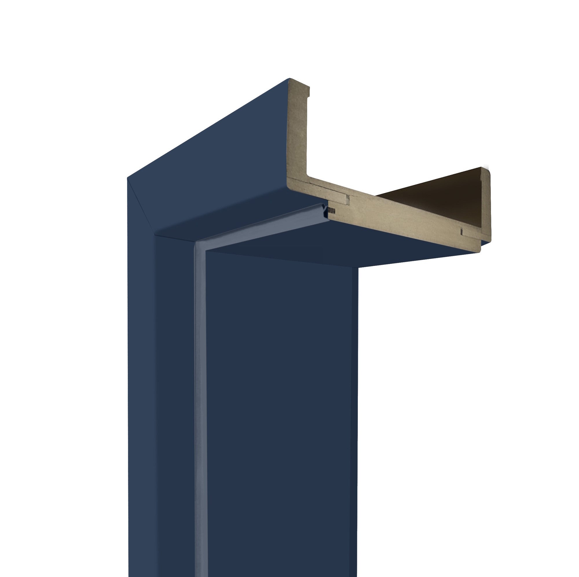 Ościeznica regulowana 80 lewa 100-120 komplet ciemny granat