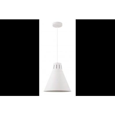 Oprawa sufitowa GIANNI L 1x E27, biały, średnica 32cm, materiał metal