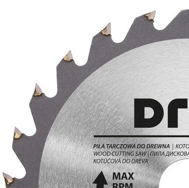 Piła widiowa do drewna 125 mm 24Z, otwór 22,2 1