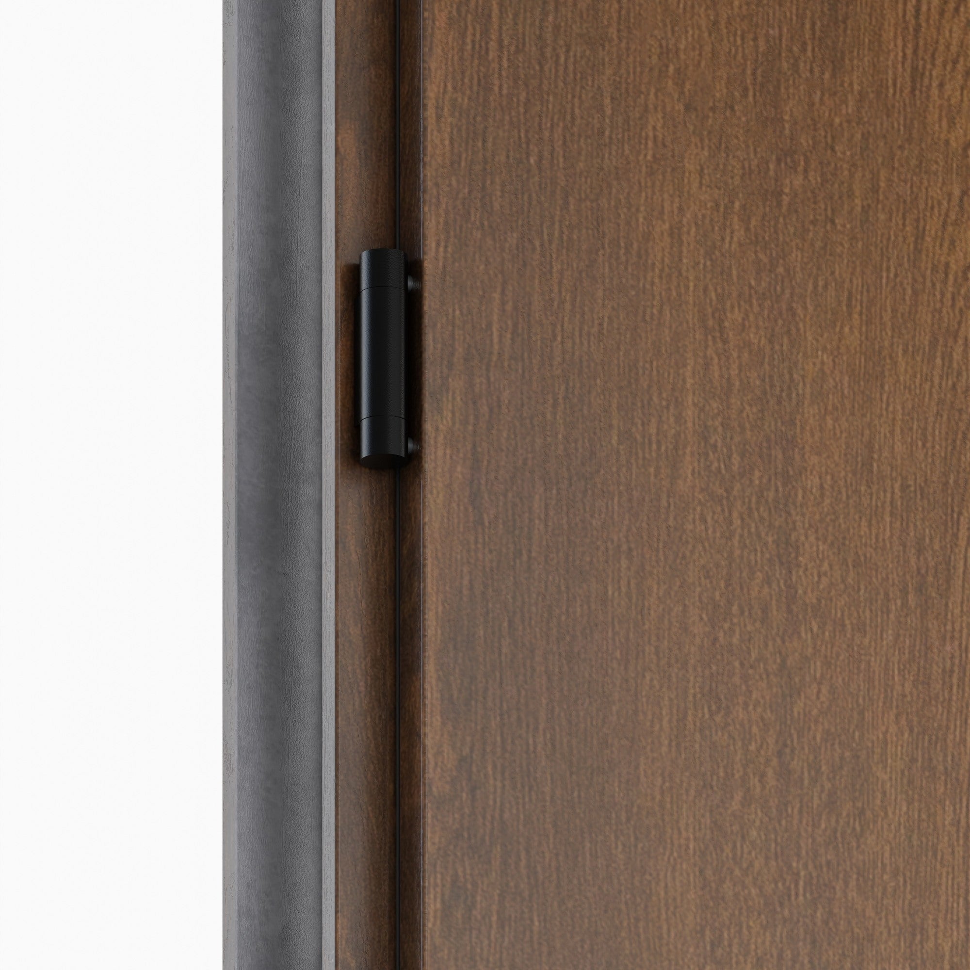 Drzwi stalowe LYON orzech 90 prawe 4