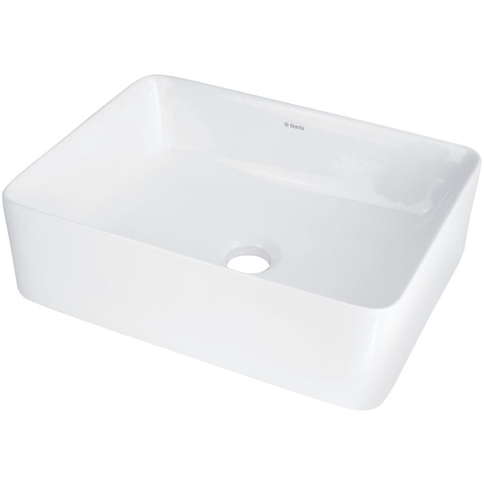 Umywalka nablatowa ceramiczna Jasmin biała