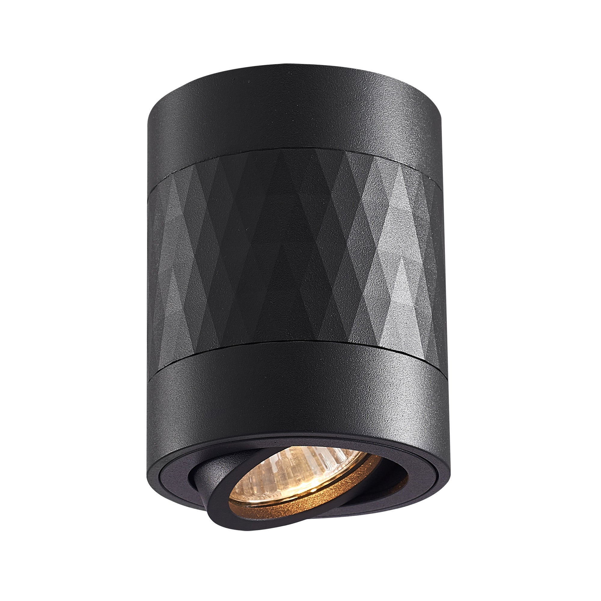 Oprawa natynkowa GU10 czarna 1