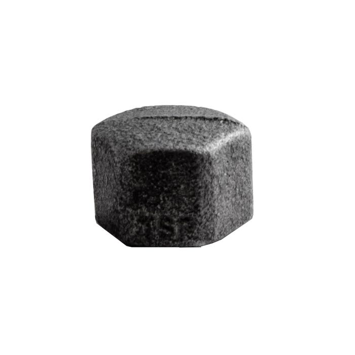 Zaślepka 1/2" czarna