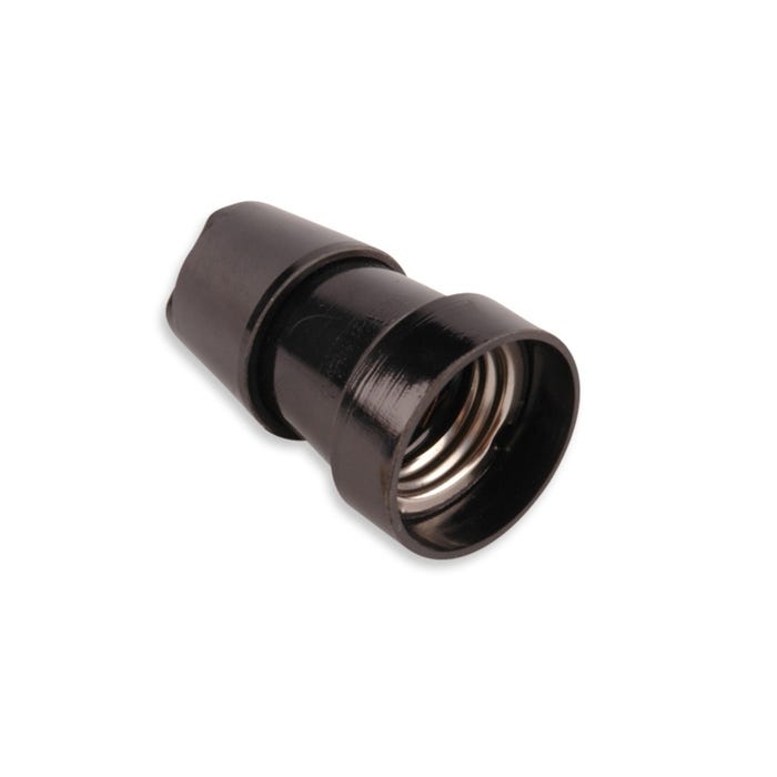 Oprawka E27 bakelitowa czarna