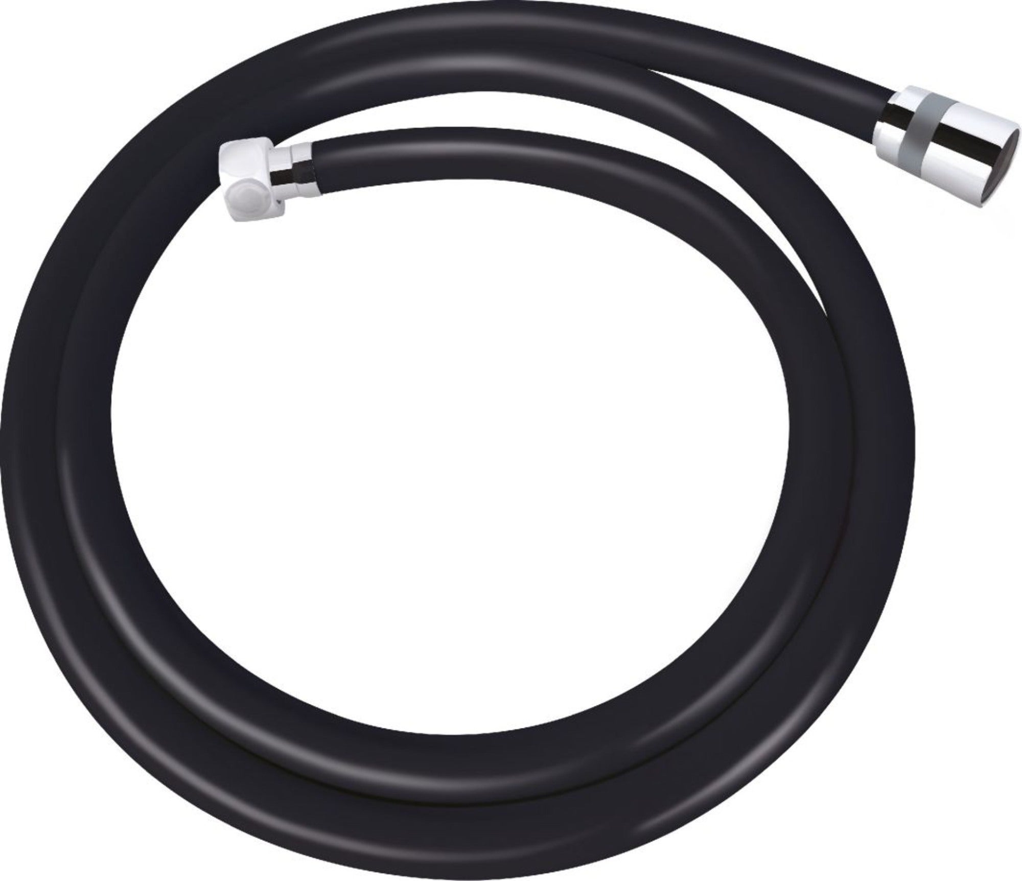Wąż prysznicowy Ferro 150 cm czarny