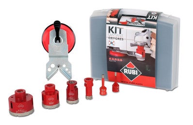 Zestaw otwornic do gresu "na sucho" M14 Rubi, 5 szt. 1