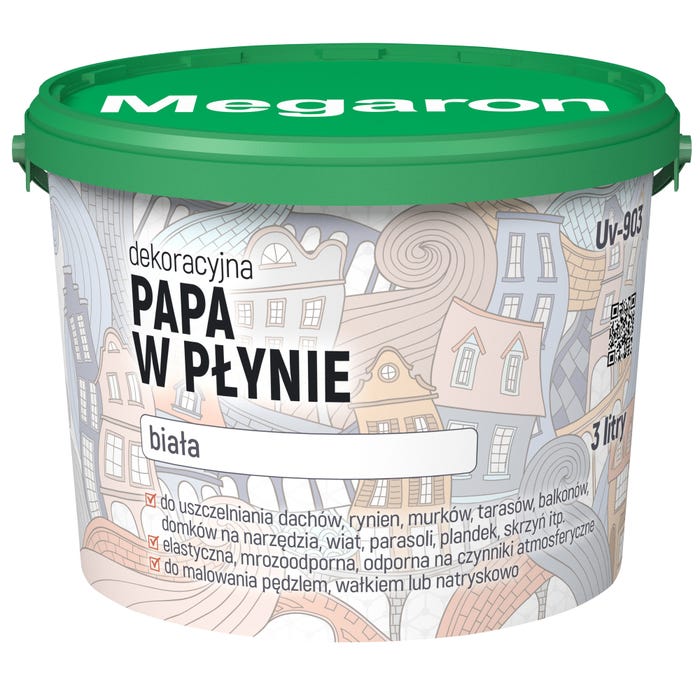 Papa w płynie Megaron 3 l, biała