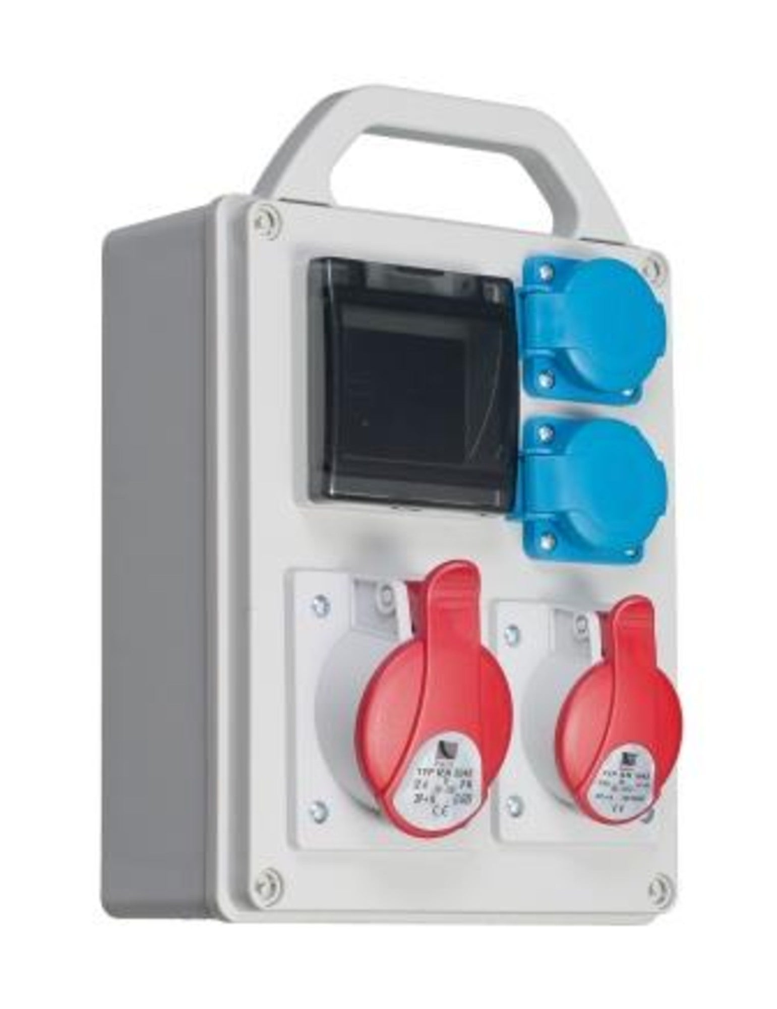 Rozdzielnica R-BOX 240 16A 3P+N+Z 400V, 32A 3P+N+Z 400V, 2x250V + zabezpieczenia 1