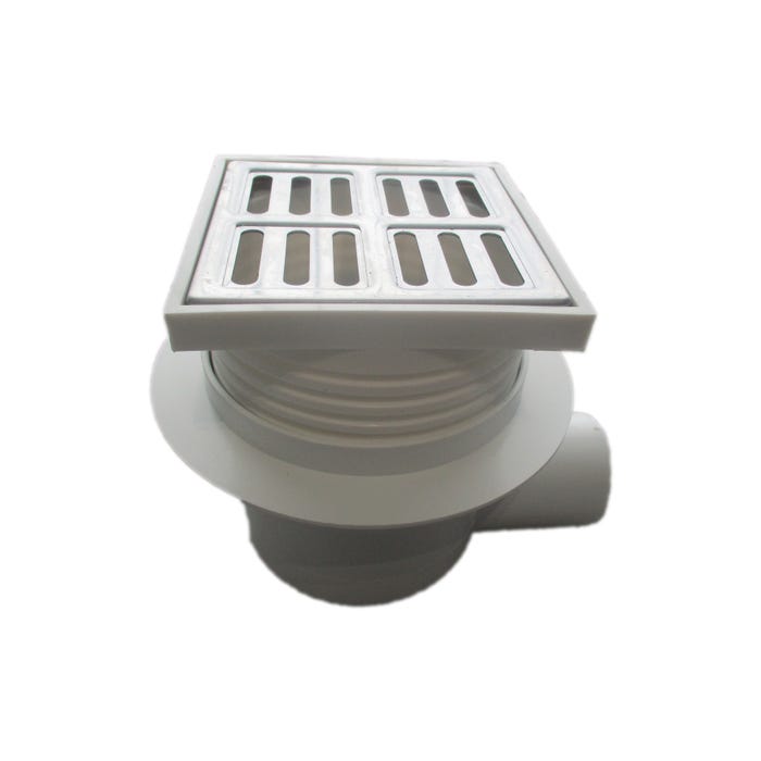 Kratka ściekowa prosta fi 50 mm metalowa