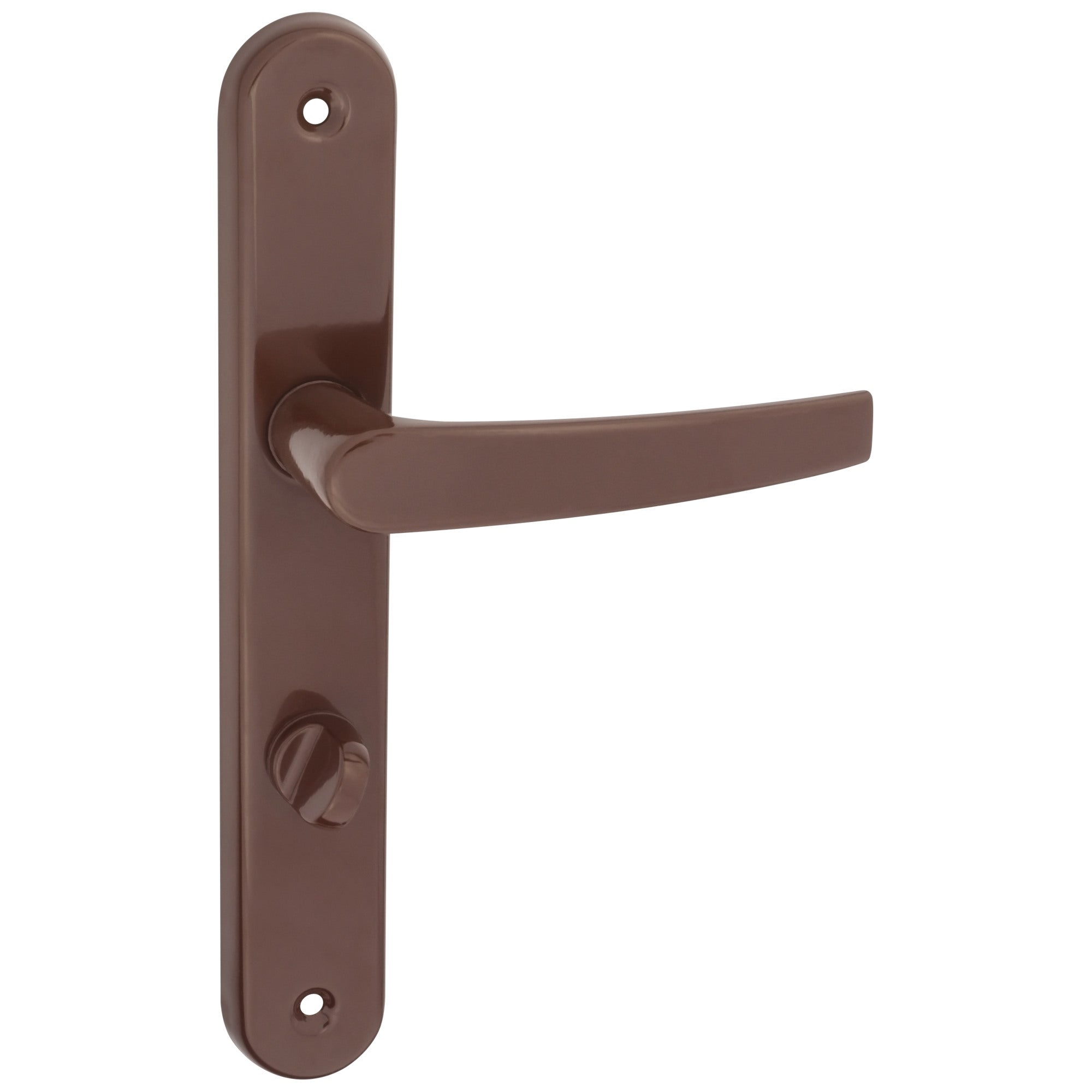 Klamka Metro 72 mm WC brązowy