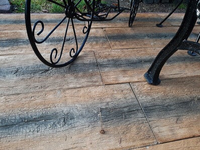 Beton dekoracyjny Deska Retro, brązowy, 23x55 cm, beton 1