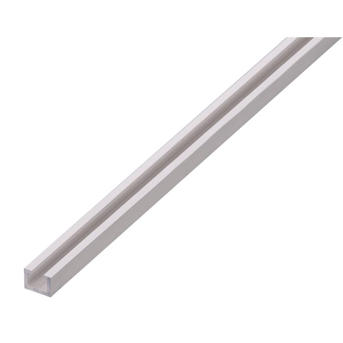 Profil montażowy aluminium anodowane M6 14x10x2/1 m