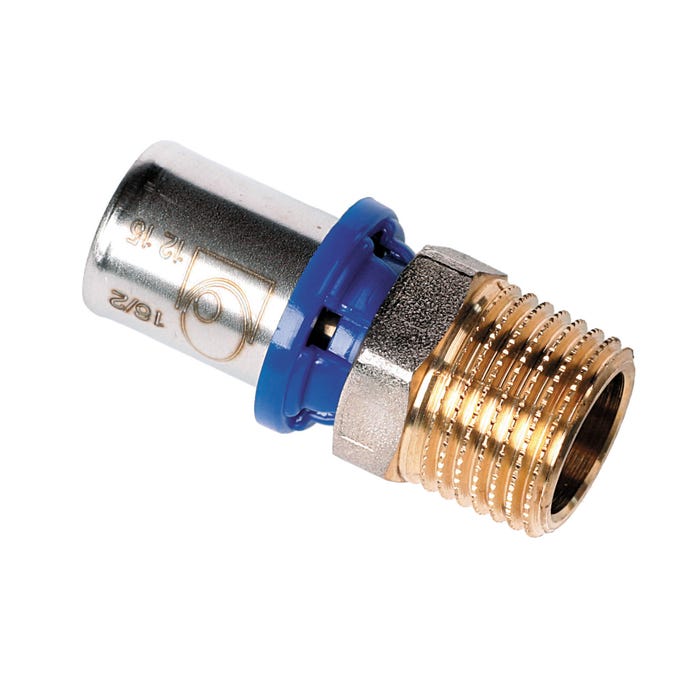 Pex Redukcja zaciskowa GZ 16 mm x 1/2" Radopress